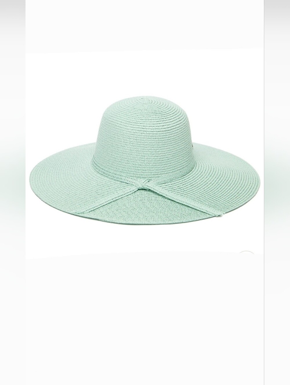 Ocean Pacific OP Aqua The La Costa floppy Sun Hat with knot tie brand new